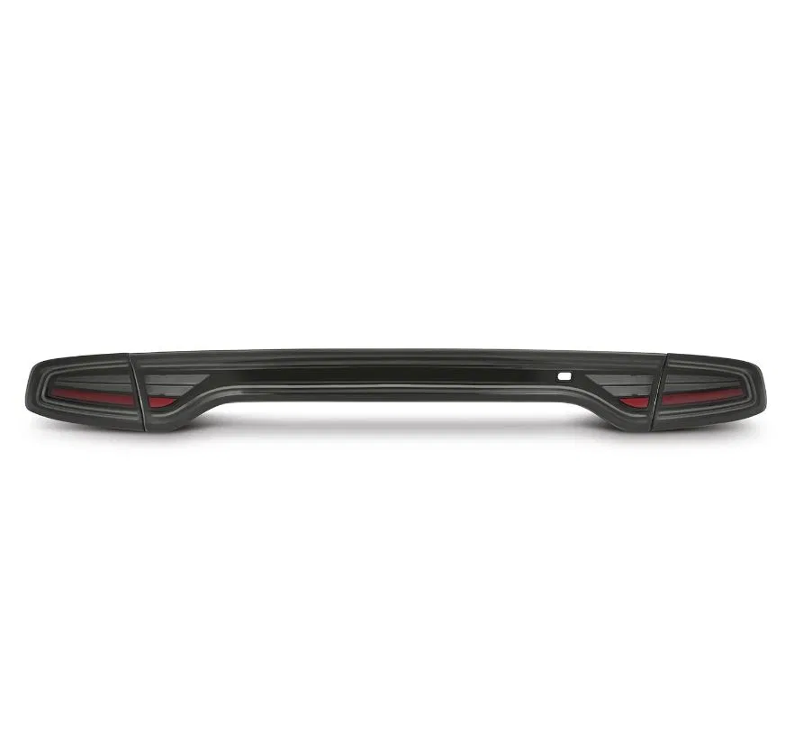 642022 – ALPHAREX USA Tail Light Assembly, Prismatic LED Clear/ Smoke Polycarbonate Lens Alpha-Black Polypropylene Ho...